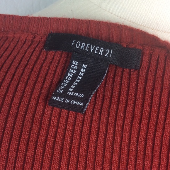 Ribbed crop top - Picture 4 of 4